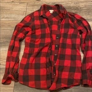 J. Crew Buffalo Check Button Down